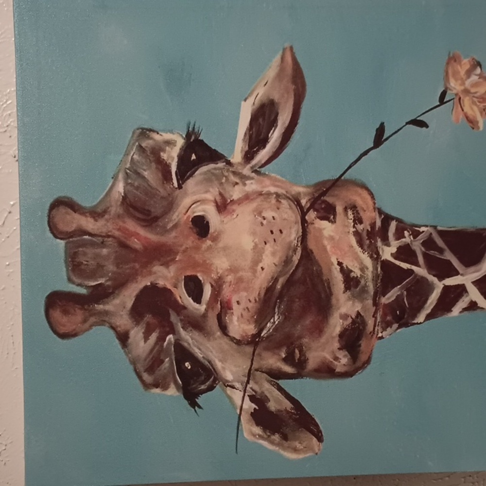 Kirkland Giraffe painting